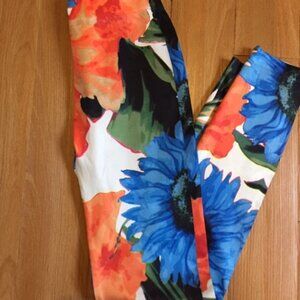 Floral leggings